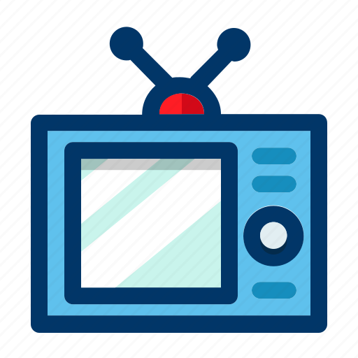 Television, vintage, device, monitor, retro, screen, tv icon - Download on Iconfinder