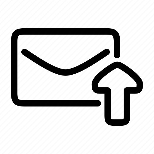 Envelope, mail, upload, email, message icon - Download on Iconfinder