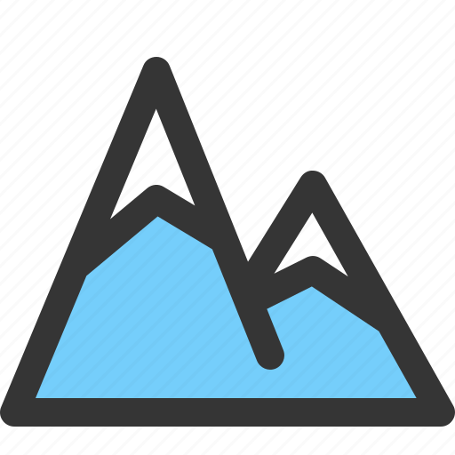 Landscape, montana, mountain, mountains, wild, winter icon - Download on Iconfinder