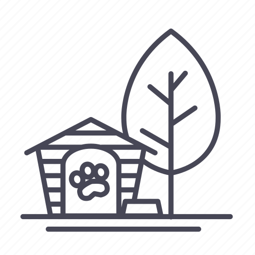 Property, dog house, pet icon - Download on Iconfinder