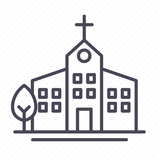 Property, real estate, building, church, christian icon - Download on Iconfinder