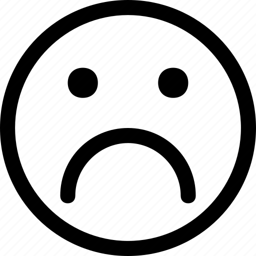 Face, sad, account, avatar, emoticon, smiley, user icon - Download on Iconfinder