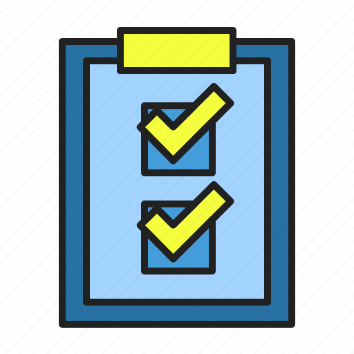 Check, checklist, complete, document, file, to do list icon - Download on Iconfinder