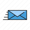 document, email, envelope, letter, mail, message, send
