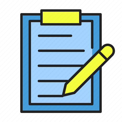 Data, document, file, note, write, writing board icon - Download on Iconfinder