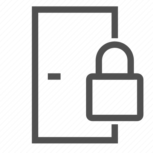 Door, guard, lock, protect, safe, security icon - Download on Iconfinder