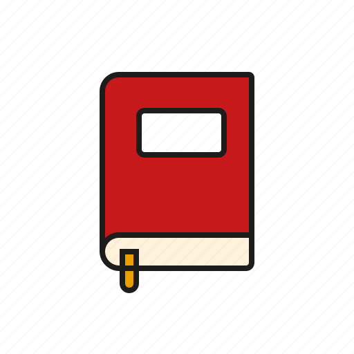 Book, bookmark, education, learning, literature, reading, school icon - Download on Iconfinder