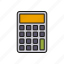 calculator, device, education, mathematics, maths, school 