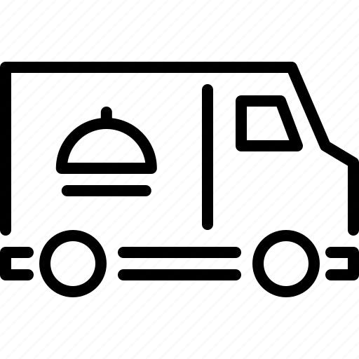 Truck, delivery, food, car icon - Download on Iconfinder