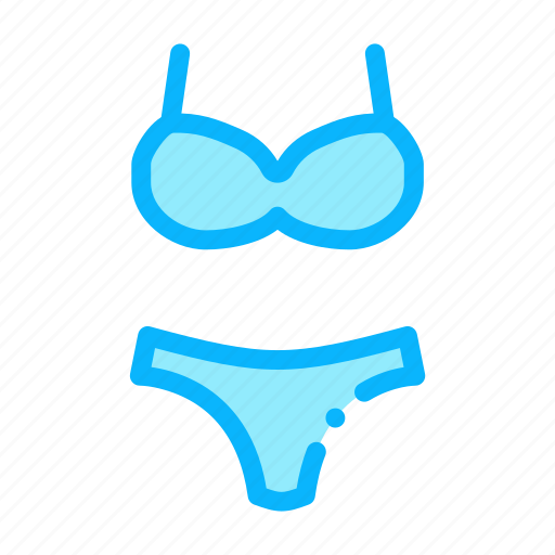 Bras, lingerie, panties, suit, swimming icon - Download on Iconfinder