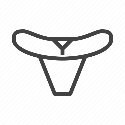 Lingerie, panties, string, underpants, underwear icon - Download on Iconfinder
