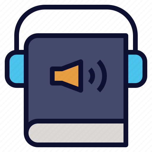 Audio, audiobook, book, listening, reading icon - Download on Iconfinder