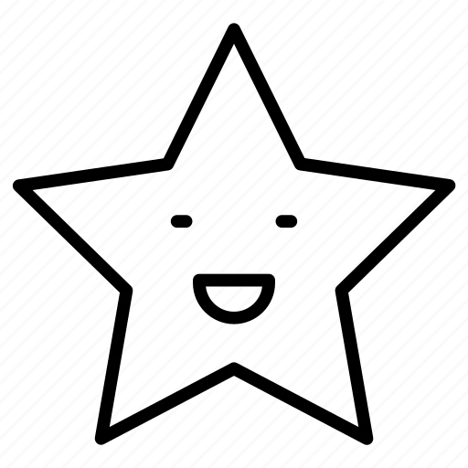 Star, cute, face, rate icon - Download on Iconfinder