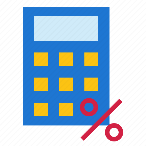 Percent, calculator icon - Download on Iconfinder