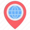globe, earth, world, location, pin, placeholder, map