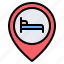 hotel, bed, location, pin, placeholder, map, gps 