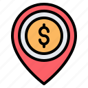 money, bank, atm, location, pin, placeholder, map