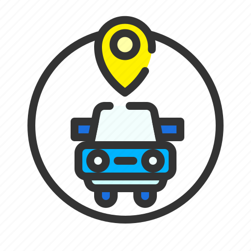 Car, gps, location, pin icon - Download on Iconfinder