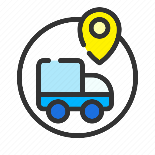 Delivery, gps, location, map, pin, tracking icon - Download on Iconfinder