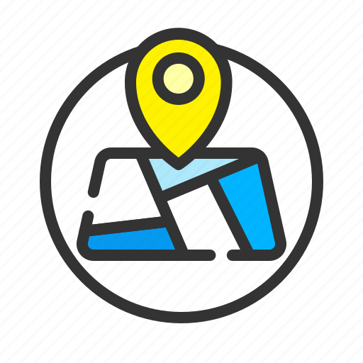 Gps, location, map, pin icon - Download on Iconfinder