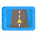 online road, roadway, highway, pathway, passageway