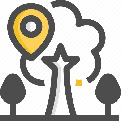 Forest, gps, location, mountain icon - Download on Iconfinder