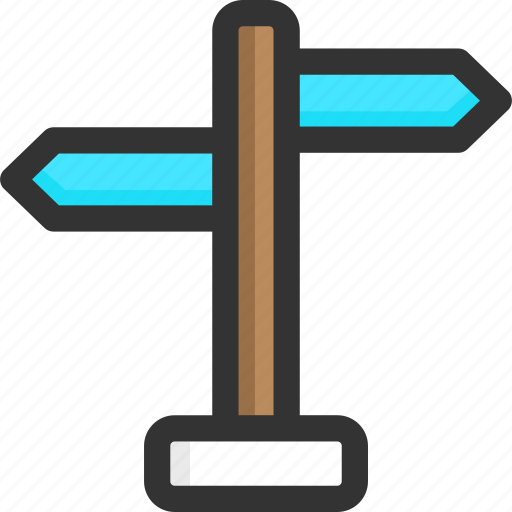 Board, direction, pointer, signboard, signpost icon - Download on Iconfinder