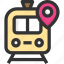 gps, location, pin, railway station, train 