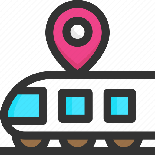 Location, metro, metro station, pointer, station icon - Download on Iconfinder
