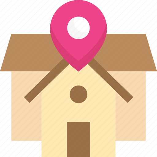Delivery, home, location, location pin, place icon - Download on Iconfinder