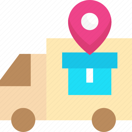 Delivery, gps, place, pointer, track icon - Download on Iconfinder