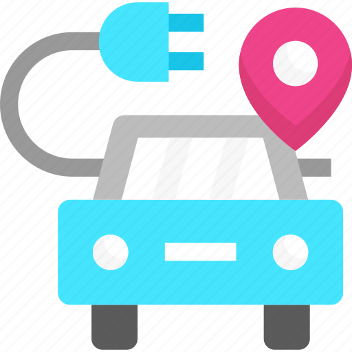 Gps, location, pointer, power station, vehicle icon - Download on Iconfinder