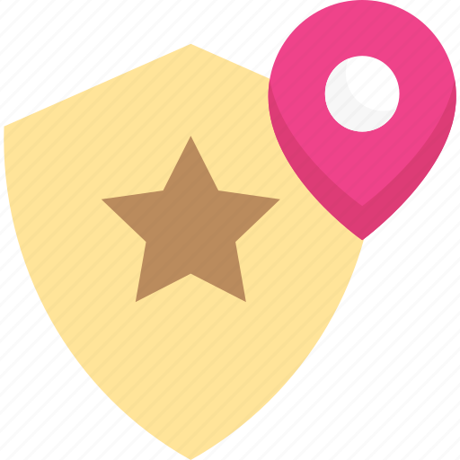 Gps, location, map, placeholder, police station icon - Download on Iconfinder