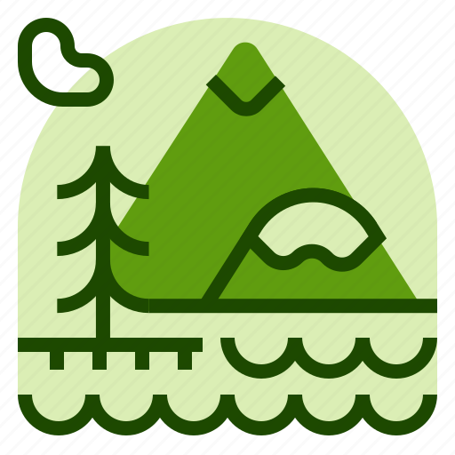 Holiday, lake, location, vacation icon - Download on Iconfinder