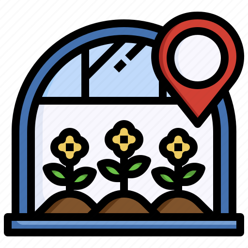 Botanical, garden, pointer, location, plant icon - Download on Iconfinder