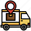 delivery, home, maps, location, placeholder 