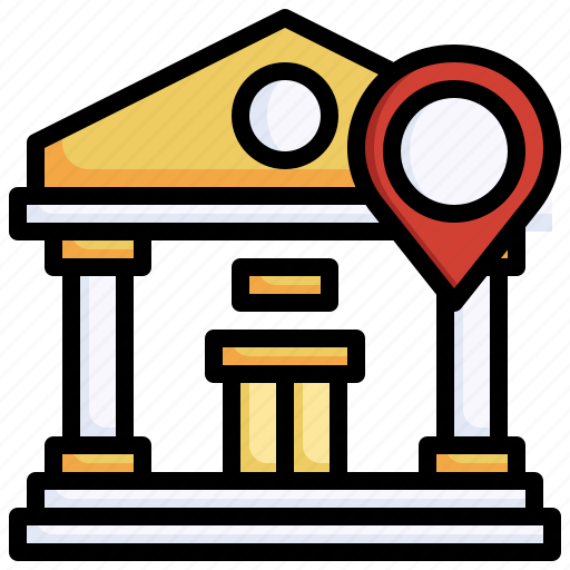 Museum, placeholder, art, gallery, maps, location icon - Download on Iconfinder