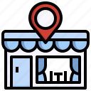restaurant, location, pin, food, meal, place