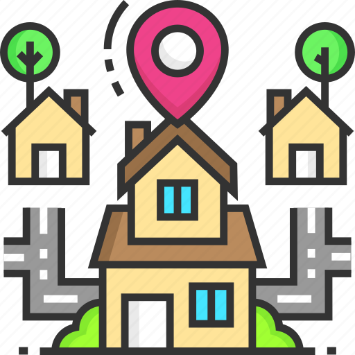 Delivery, home, location, location pin, place icon - Download on Iconfinder