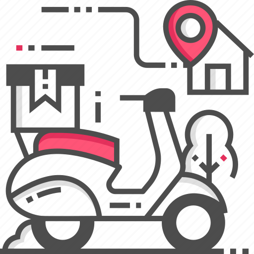 Delivery, gps, place, pointer, track icon - Download on Iconfinder