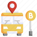 bus, stop, placeholder, location, pin