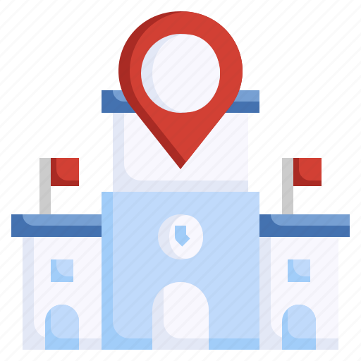 Train, station, railway, location, pin, placeholder icon - Download on Iconfinder