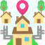 delivery, home, location, location pin, place 