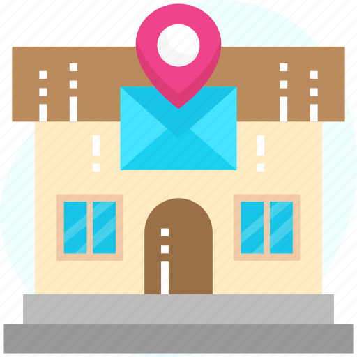 Location pointer, map, place, post office icon - Download on Iconfinder