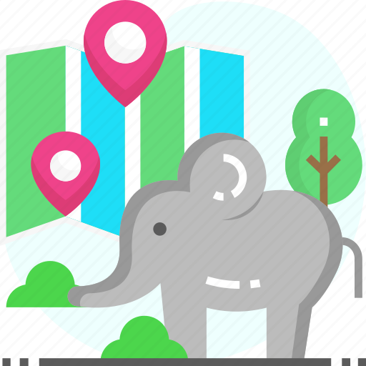 Animal, location, place, pointer, zoo icon - Download on Iconfinder