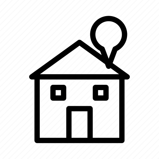 House, location, home, map, building icon - Download on Iconfinder