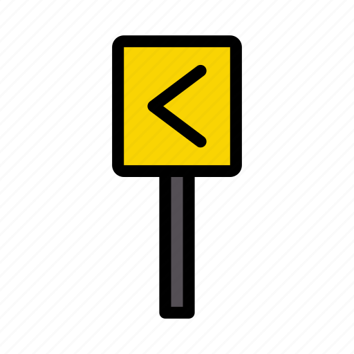Direction, arrow, board, left, pointer icon - Download on Iconfinder