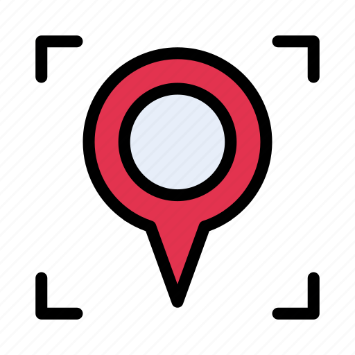 Focus, location, tracking, map, target icon - Download on Iconfinder