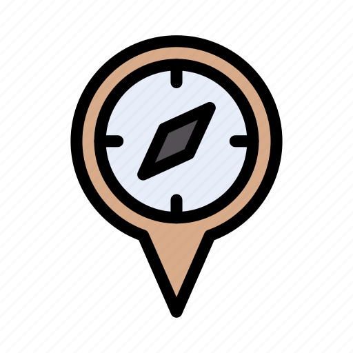 Location, pointer, map, navigation, direction icon - Download on Iconfinder