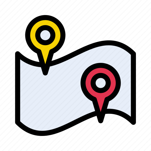 Location, pointer, nearby, map, navigation icon - Download on Iconfinder